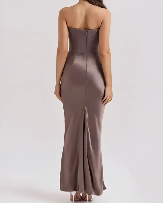 Isabelle | Women’s Classic Draped Maxi Dress