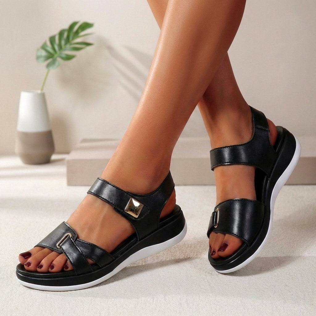 Giselle | Women’s adjustable orthopedic platform sandals