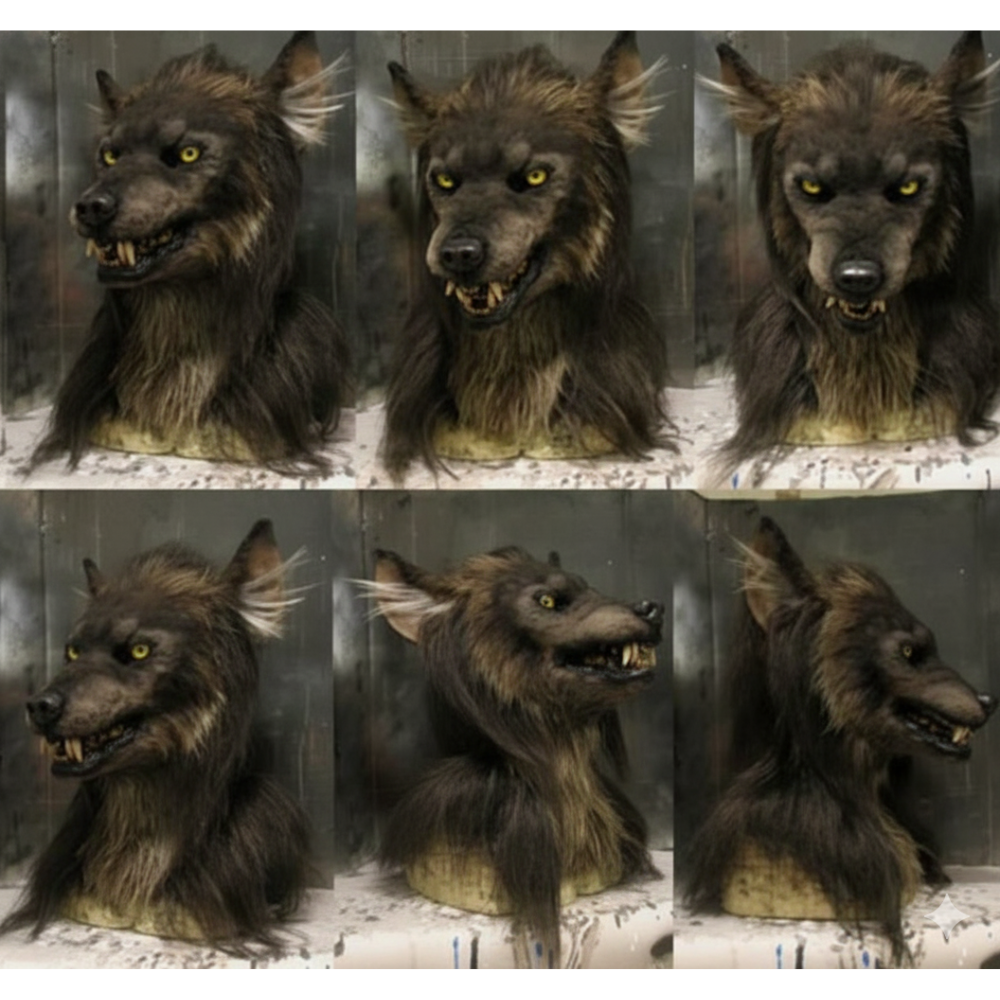 Colquhoun | Realistic Latex Werewolf Mask for Halloween