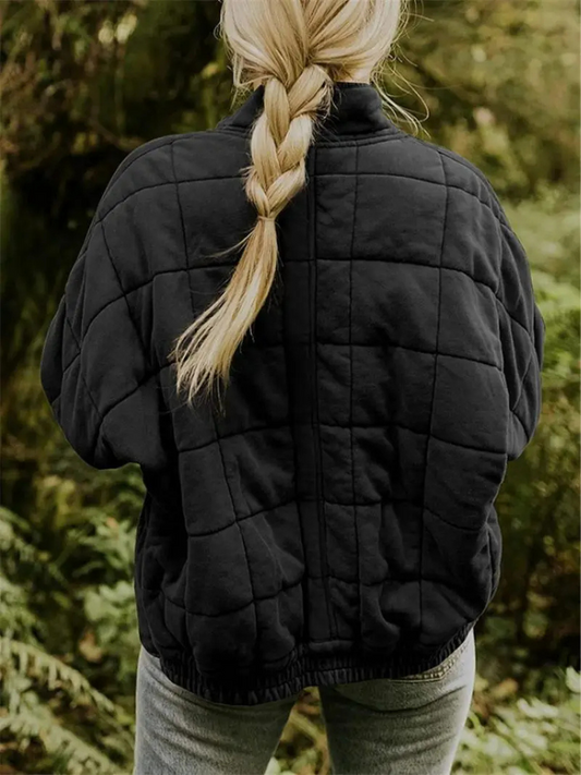 Susan | Women's Quilted Jacket with Stand Collar