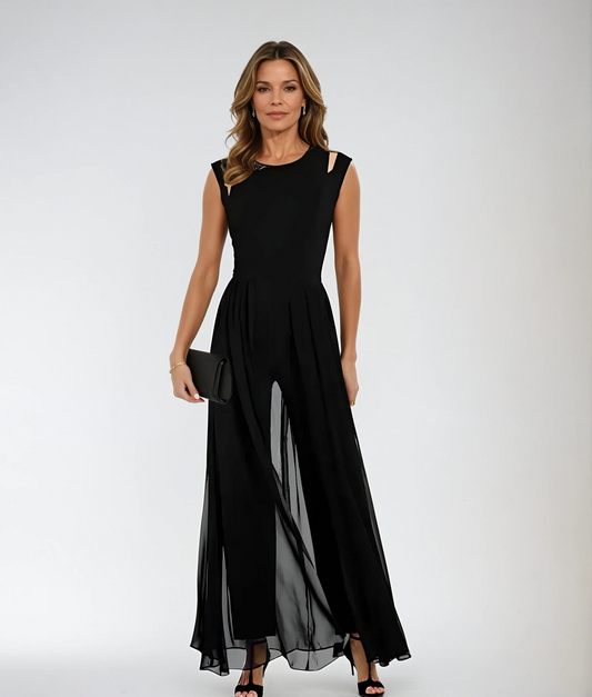 Danika | Women’s Overlay-Style Elegant Jumpsuit | Chic