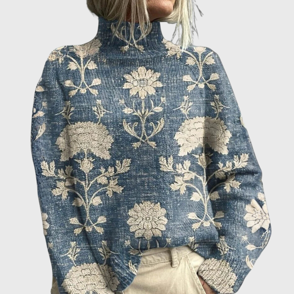 Rosalind | Turtleneck Sweater with Warm Knit Design