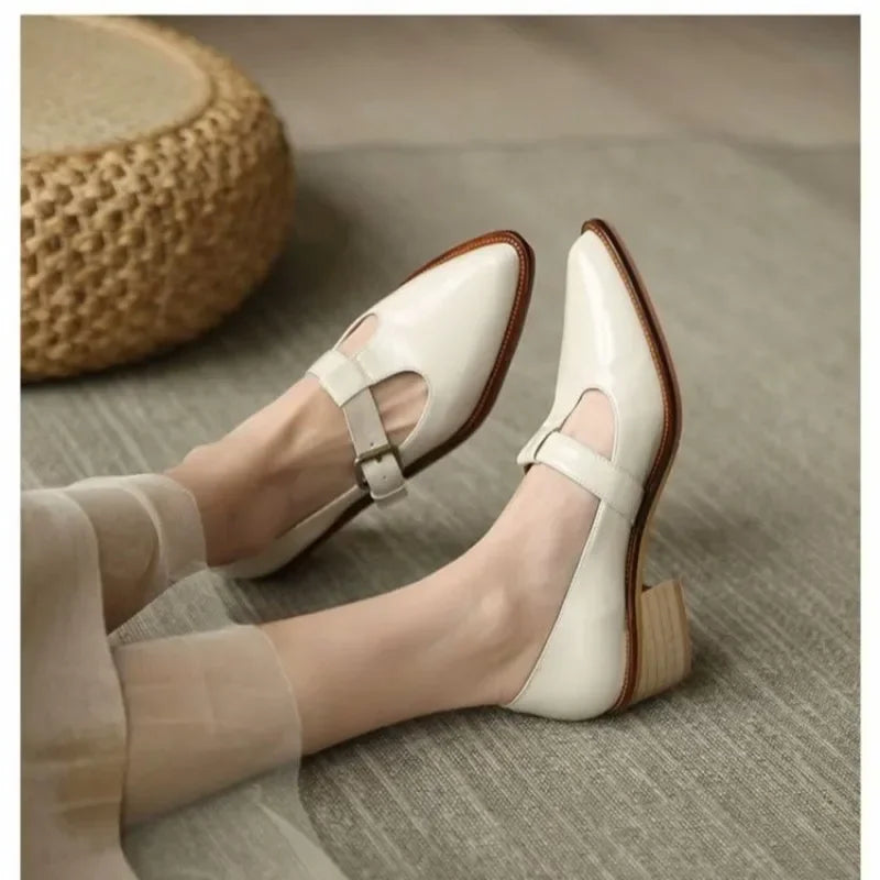 Elena | Vintage Pointed Toe Heels