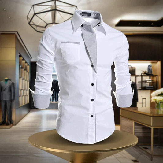 Truett | Men’s Slim-Fit Button-Down Shirt | Elegant