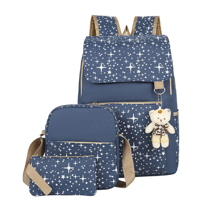 Madeline | Kids Backpack Set with Matching Bags and Accessories