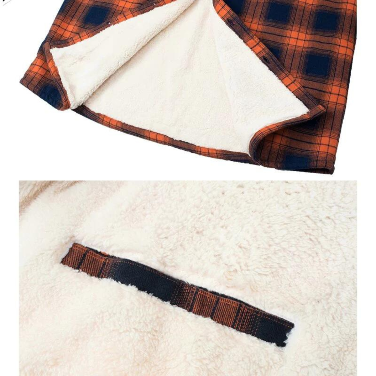 Noah | Men's Plaid Hooded Jacket with Long Sleeves
