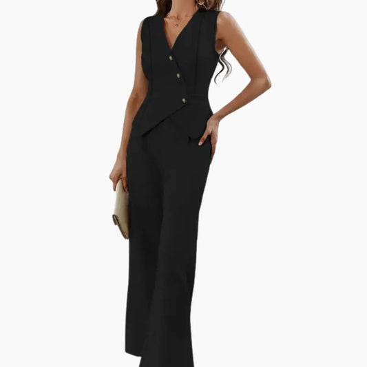 Katherine | Women’s Wedding Suit Set With Blazer And Straight Leg Pants