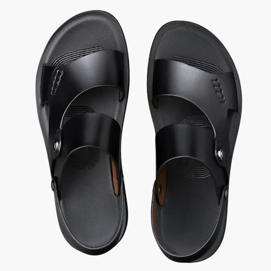 Wendy | Women’s Vegan Leather Strap Sandals With Cushioned Insole