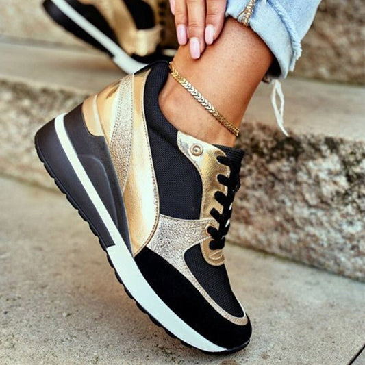 Clementine | Women’s Lace-Up Athletic Sneakers | Comfortable