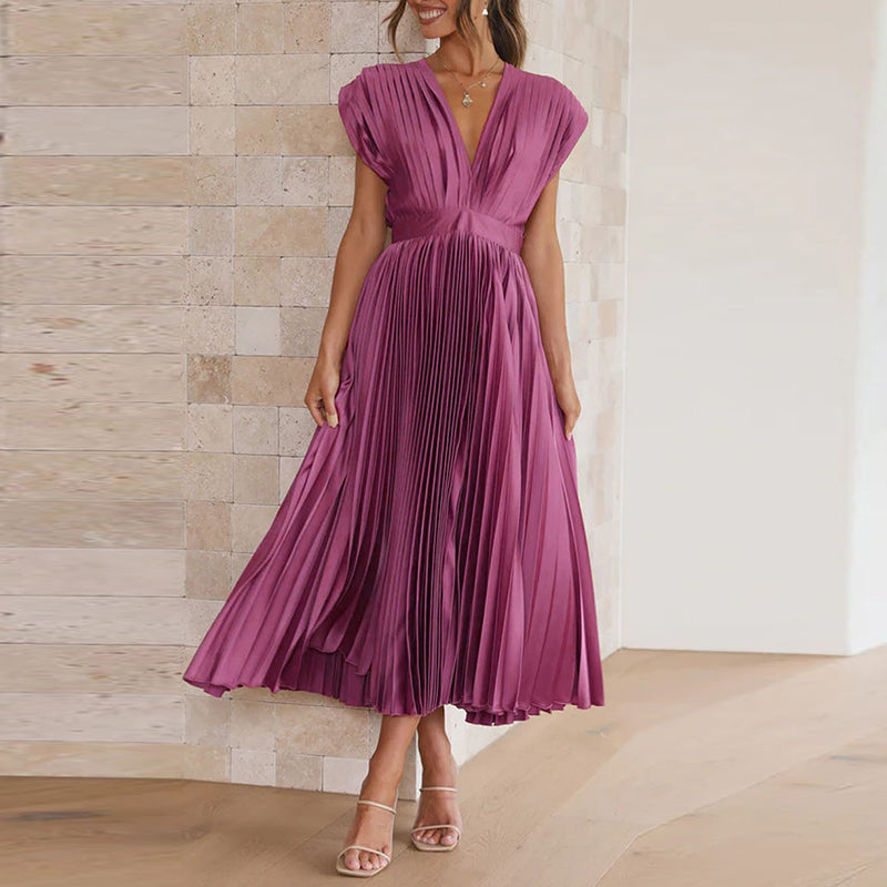 Rayna | Women’s Sleeveless V-Neck Dress
