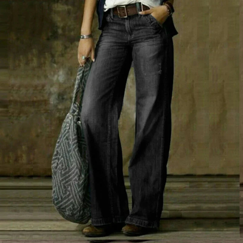 Abigail | Women's Elegant Wide Leg Pants
