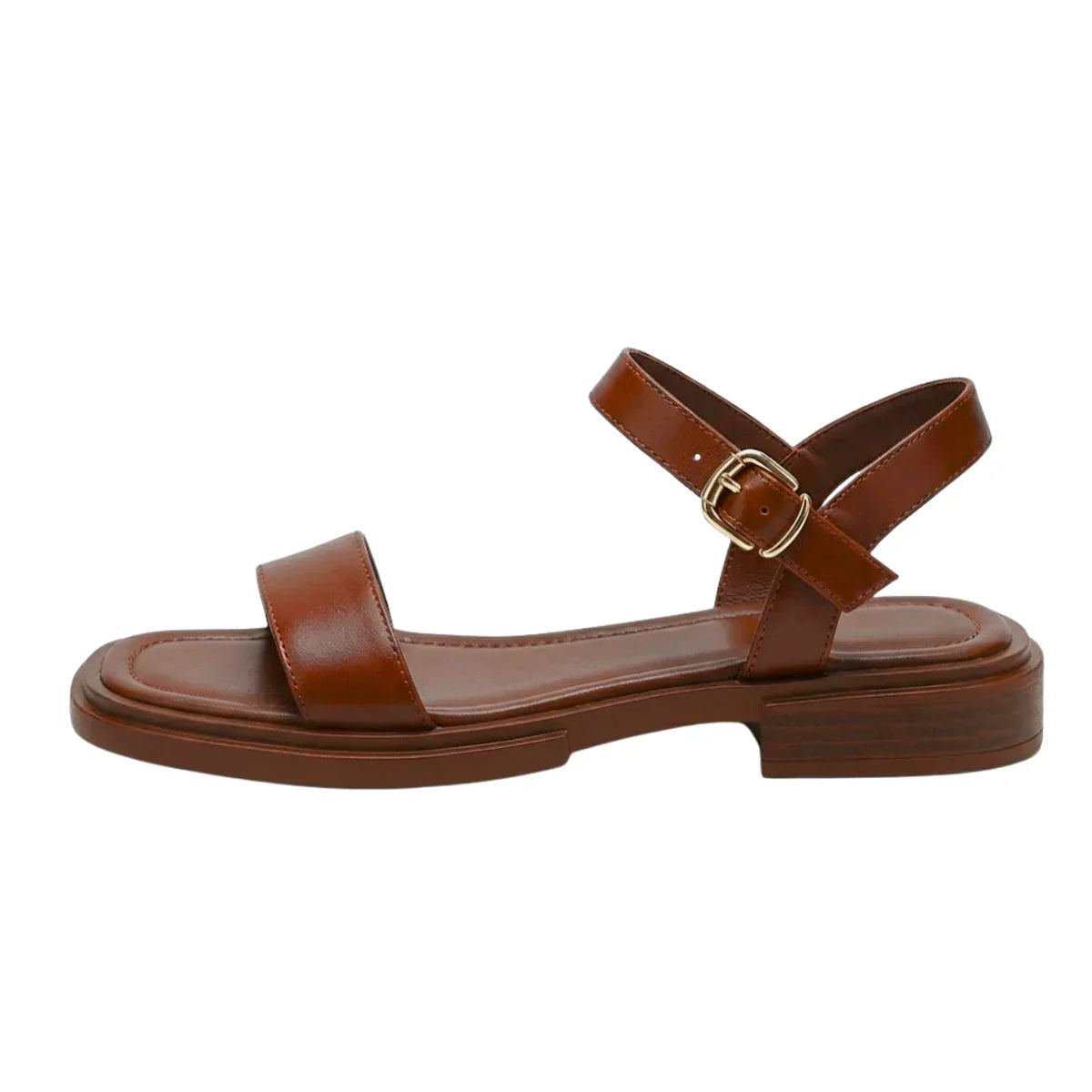 Talia | Women's Flat Sandals with Ankle Strap