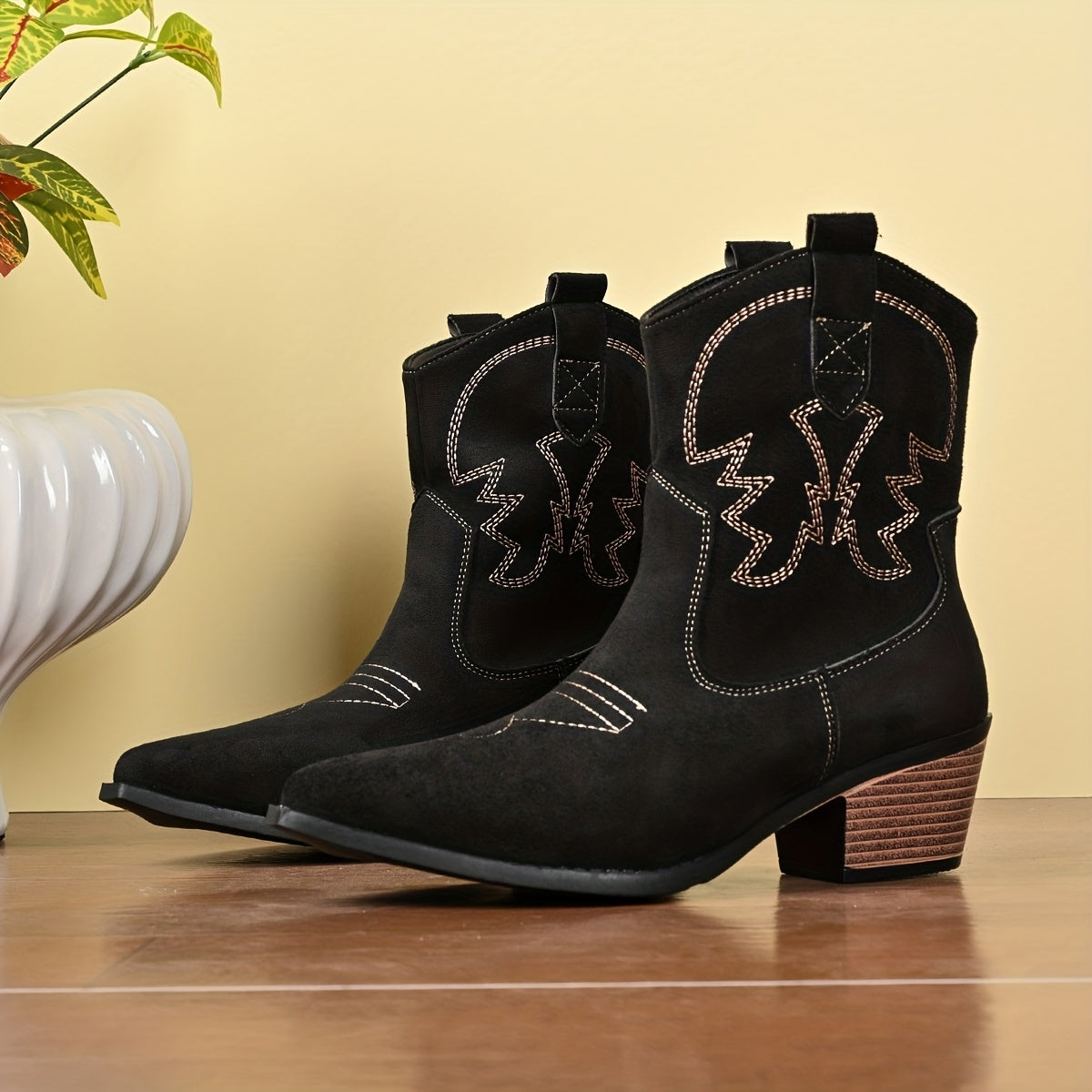 Donna | Women's Western Cowboy Boots with Wide Calf