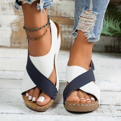 Elizabeth | Women Platform Wedge Sandals with Cushioned Sole