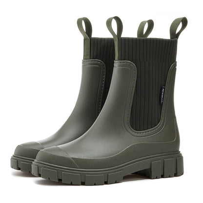 Mia | Waterproof Rain Boots with Anti-Slip Sole for Rainy Weather