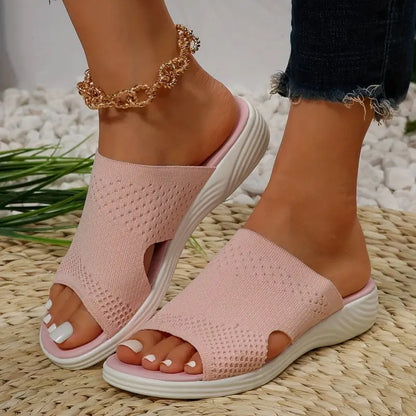 Theodora | Women’s slip on orthopedic slide sandals