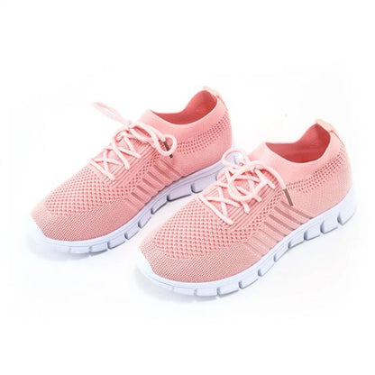Velnira | Women Lace Up Sneakers with Breathable Design and Cushioned Sole