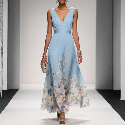 Alice | Women's floral maxi dress with wedding guest style