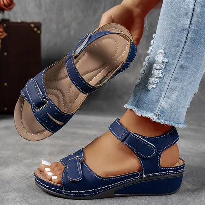 Madison | Orthopedic Wedge Sandals with Adjustable Strap