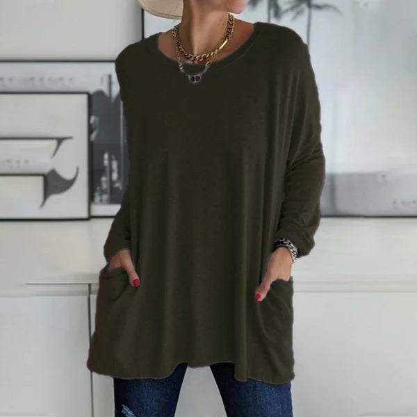 Ariah | Relaxed Long Sleeve Top