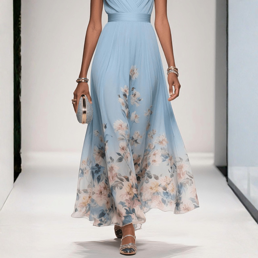 Alice | Women's floral maxi dress with wedding guest style