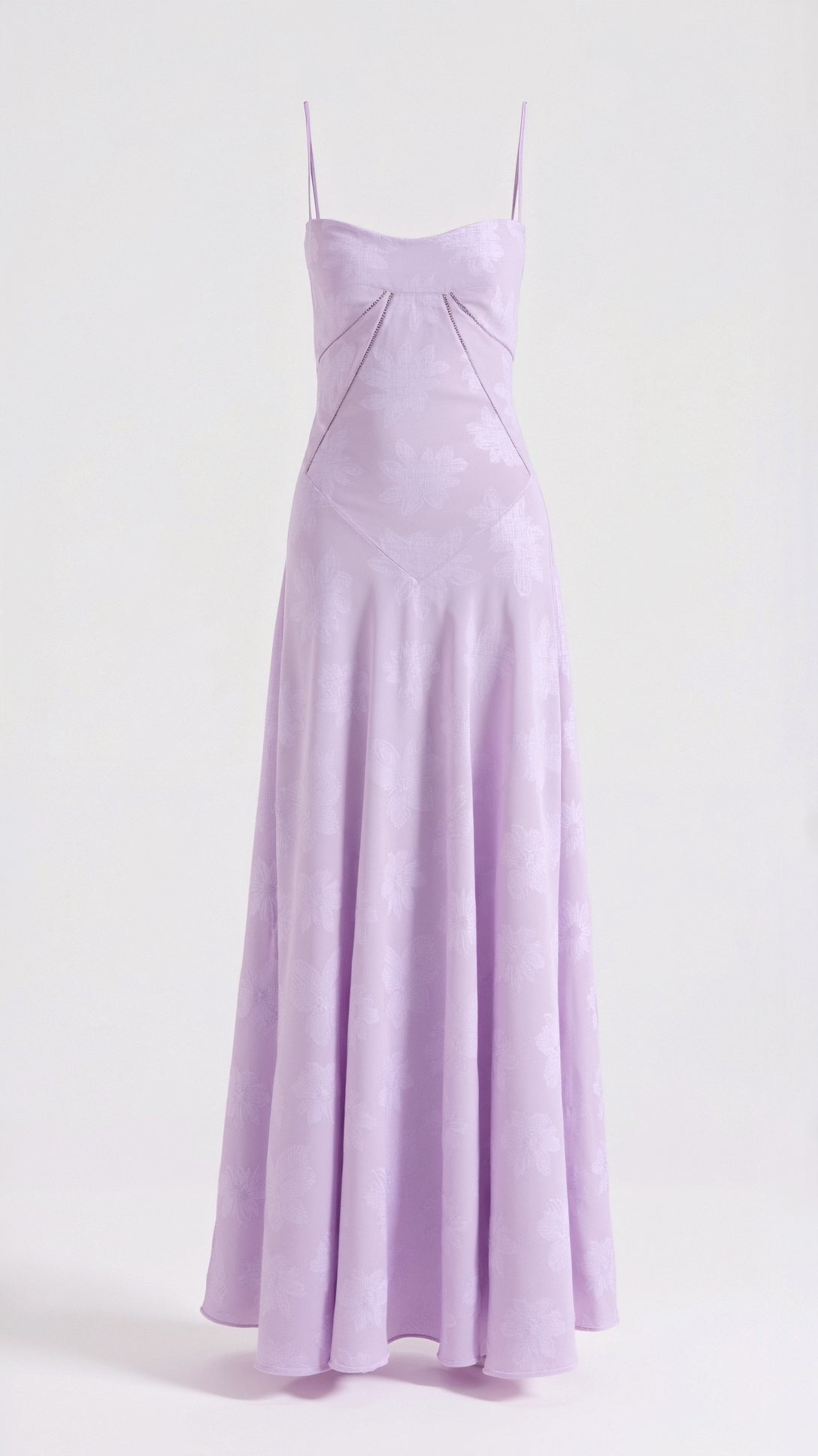 Grace | Women's slip maxi dress with spaghetti straps for weddings