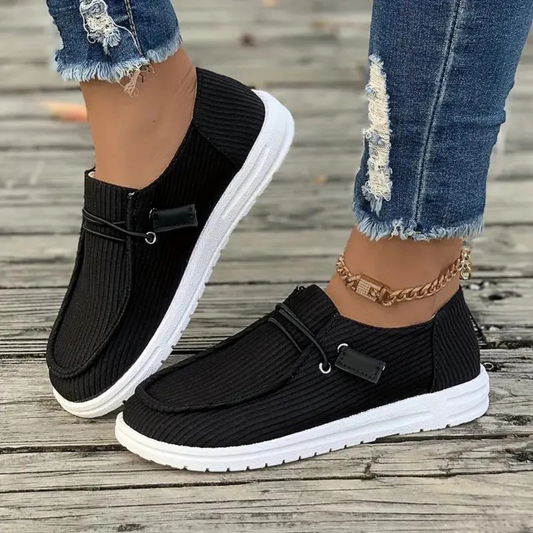 Elvara | Women Slip On Shoes with Lightweight Design and Flat Sole