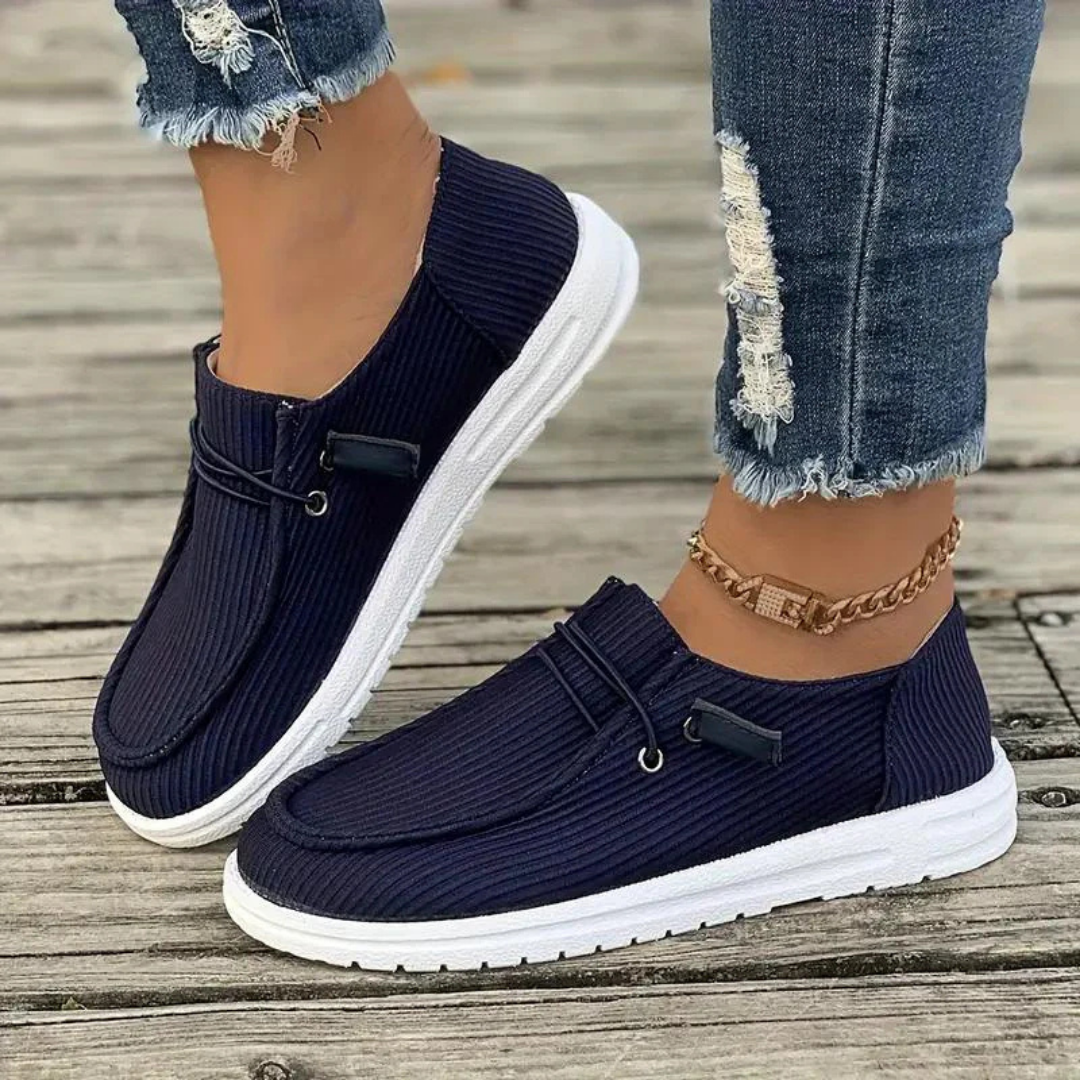 Elvara | Women Slip On Shoes with Lightweight Design and Flat Sole