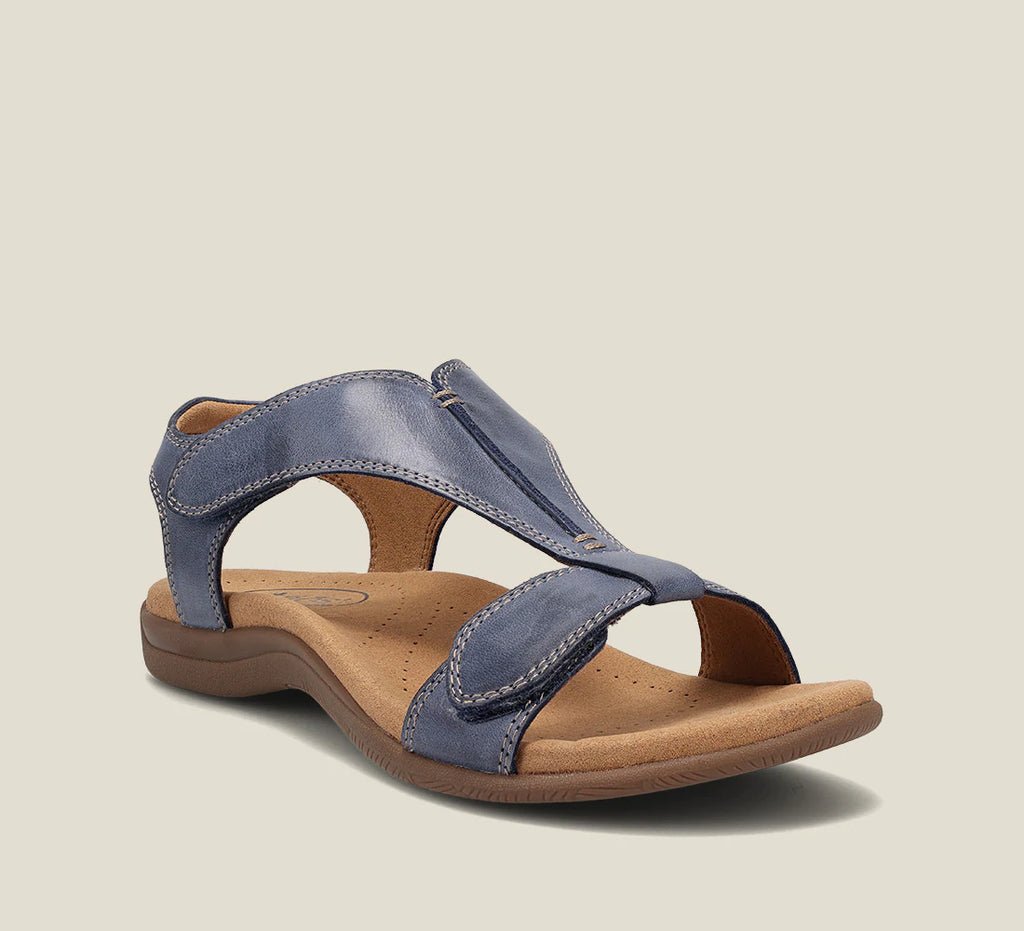 Scarlett | Orthopedic Vegan Leather Sandals with Adjustable Strap