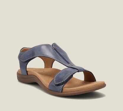 Scarlett | Orthopedic Vegan Leather Sandals with Adjustable Strap