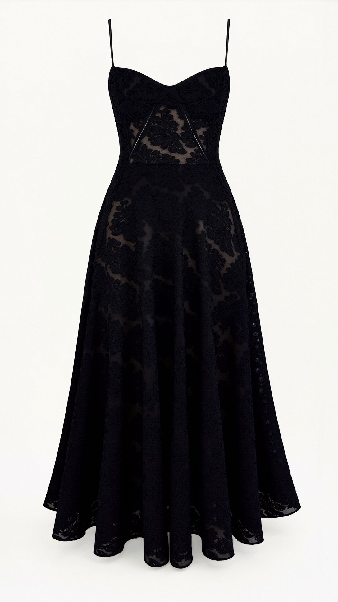 Grace | Women's slip maxi dress with spaghetti straps for weddings