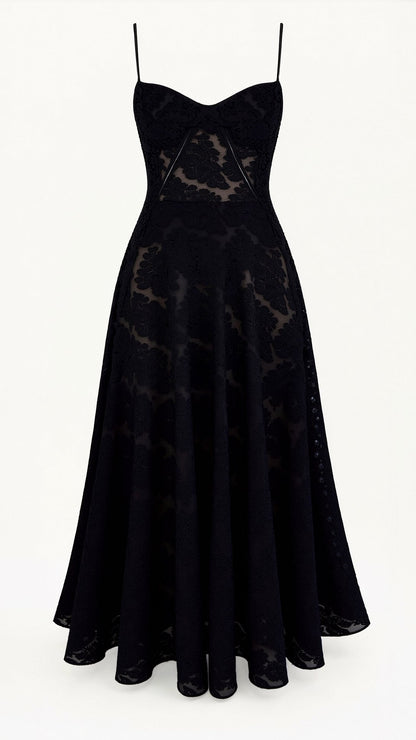 Grace | Women's slip maxi dress with spaghetti straps for weddings