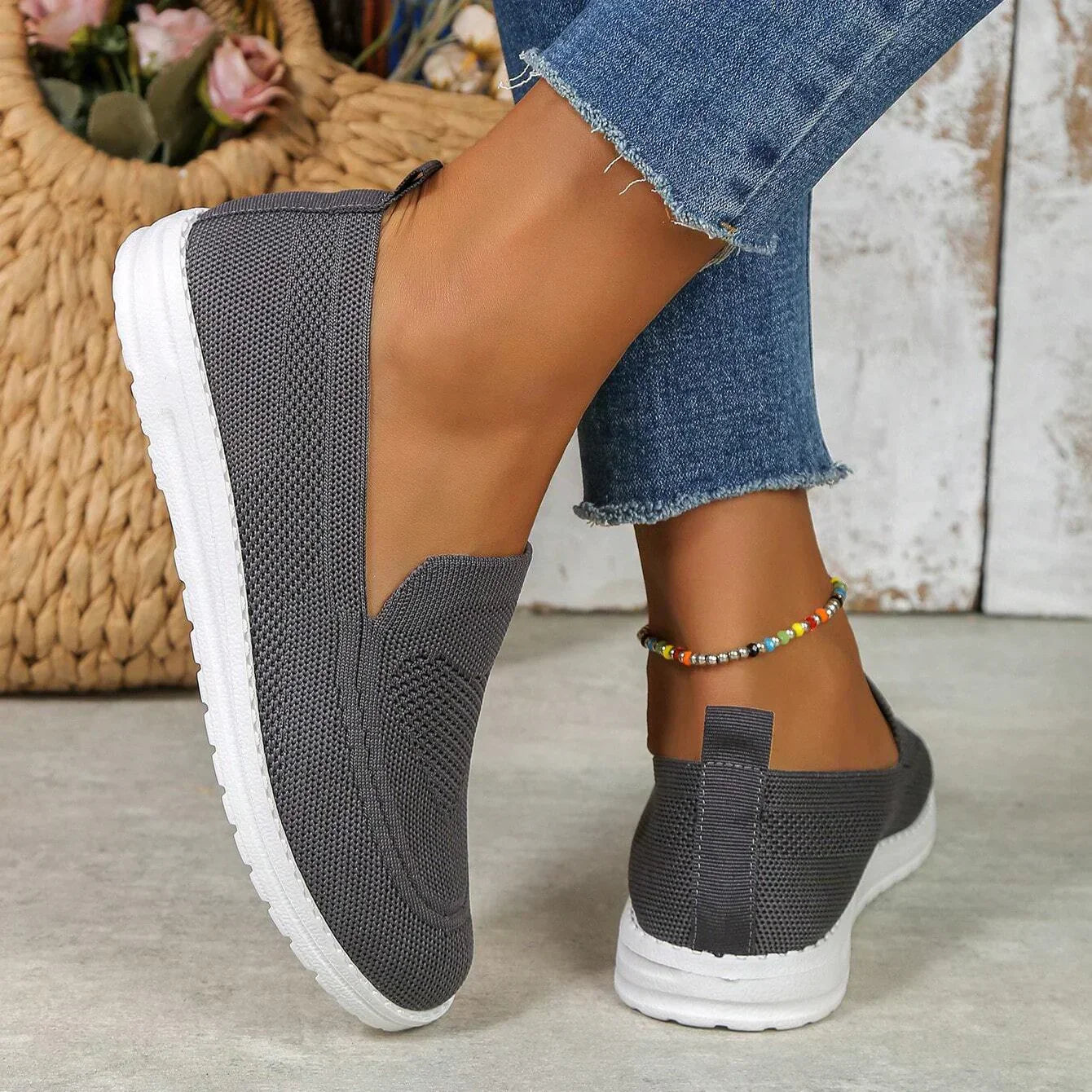 Raelynn | Women’s casual slip on walking sneakers