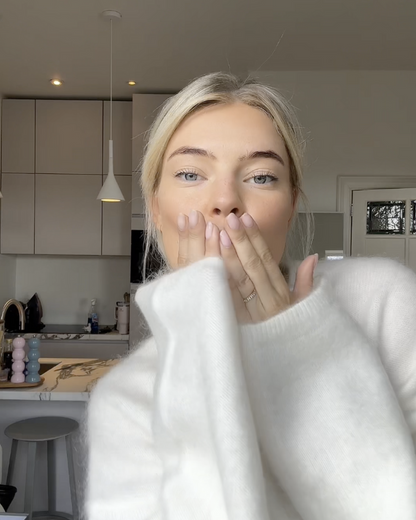 Chloe | Mohair Blend Pullover with Crew Neck