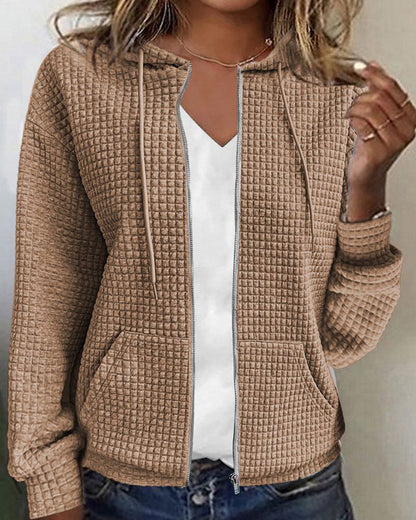 Evelyn | Women's Jacket with Zipper and Pockets