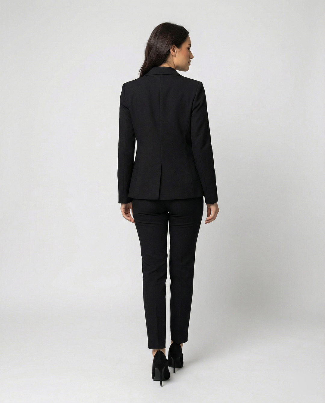 Francesca | Women’s Double-Breasted Blazer with Slim-Fit Trousers | Sleek