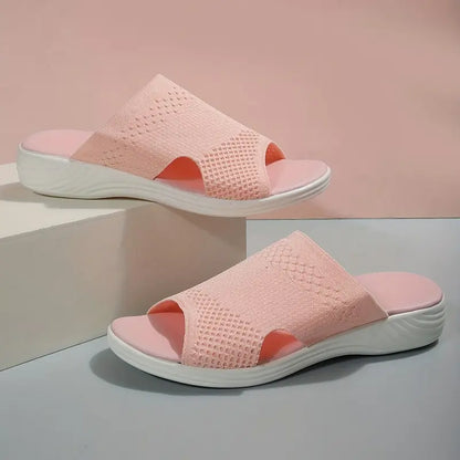 Theodora | Women’s slip on orthopedic slide sandals