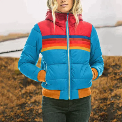 Nancy | Women's Casual Puffer Jacket with Front Zip