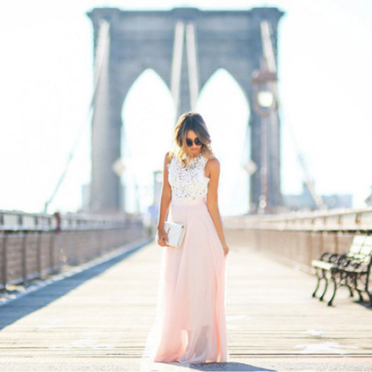 Delina | Flowy maxi dress with lightweight airy feel