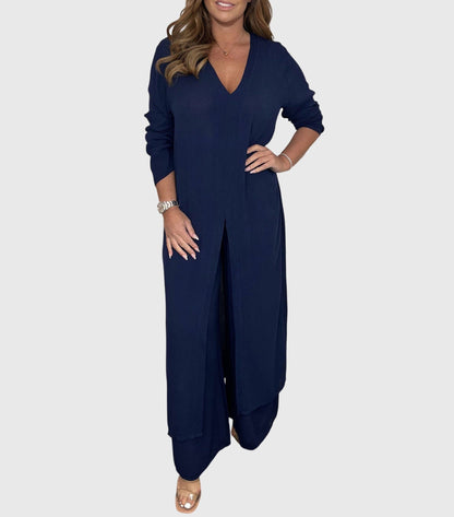 Audrey | Longline Tunic Two Piece Set