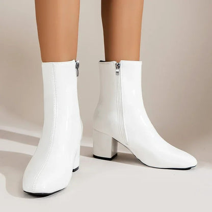 Sofia | Women's Elegant Comfortable Ankle Boots with Heel