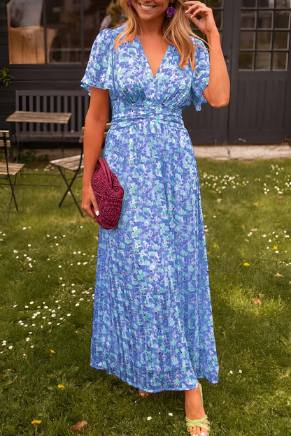 Sarah | Women’s floral maxi dress with flowing summer fit