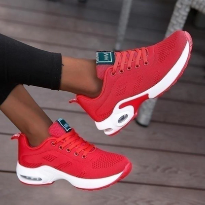 Landry | Women’s Lightweight Knit Sneakers with Air Unit Sole | Casual