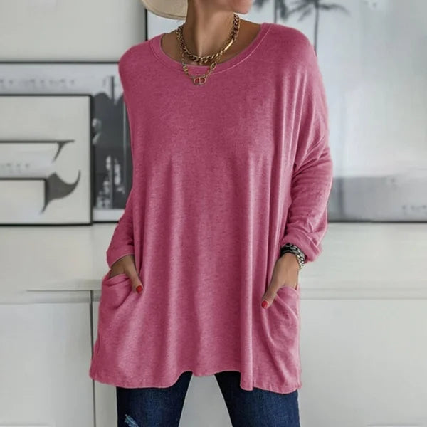 Ariah | Relaxed Long Sleeve Top