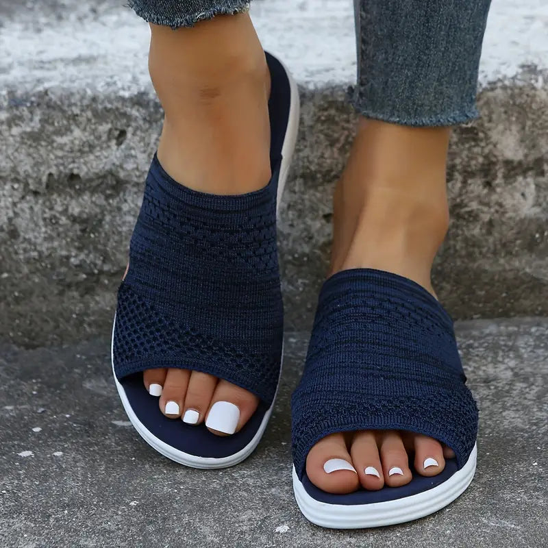 Theodora | Women’s slip on orthopedic slide sandals