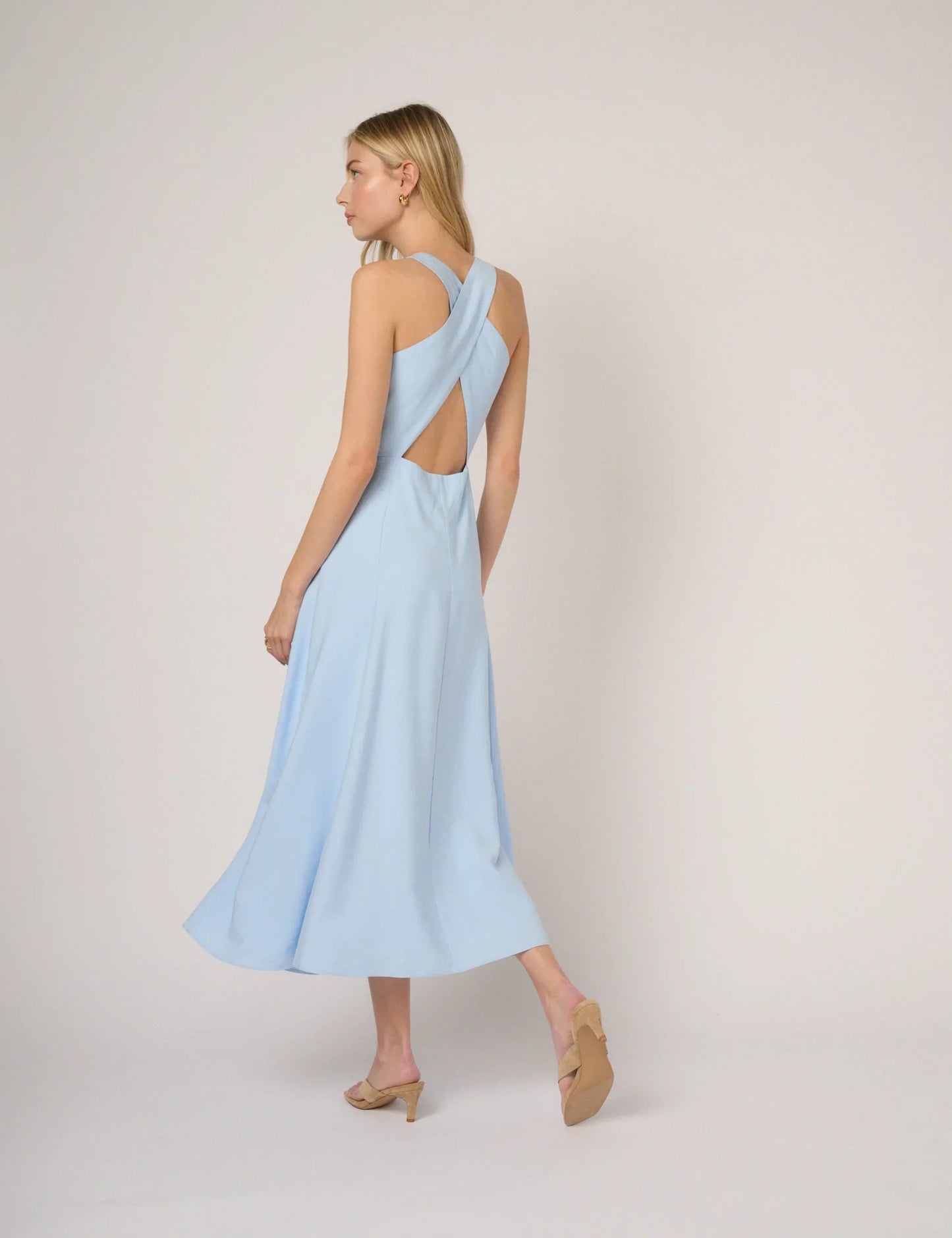 Grace | Women’s elegant slim fit classic midi dress
