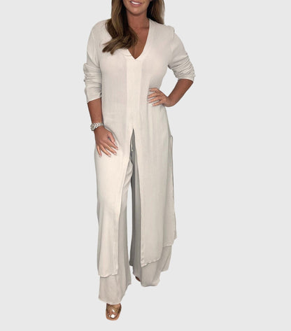Audrey | Longline Tunic Two Piece Set
