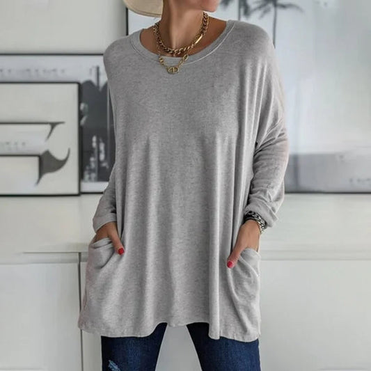 Ariah | Relaxed Long Sleeve Top