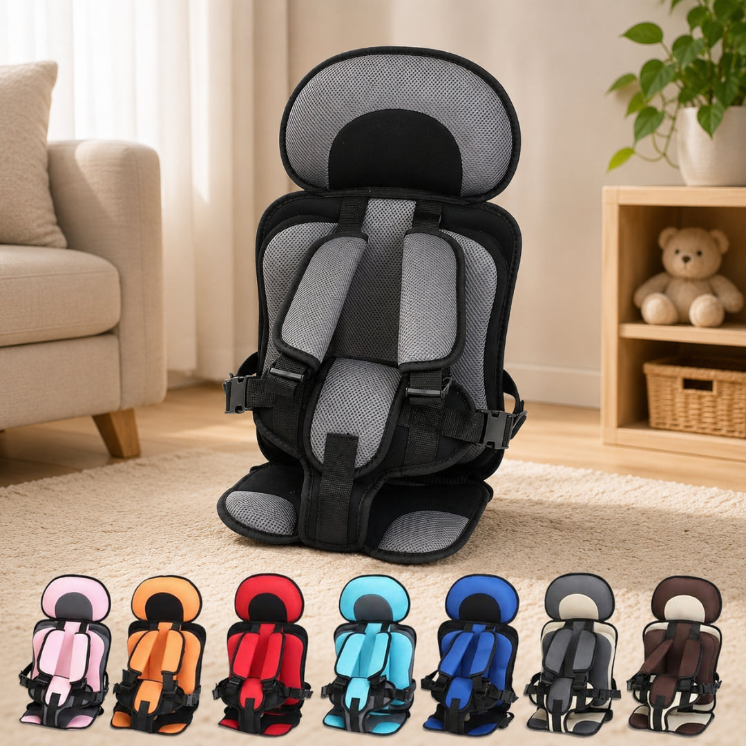 Jeffrey | Portable Travel Car Seat with Safety Harness