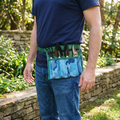Kai | Compact Gardening Tool Kit with Handy Storage Belt for Outdoor Tasks